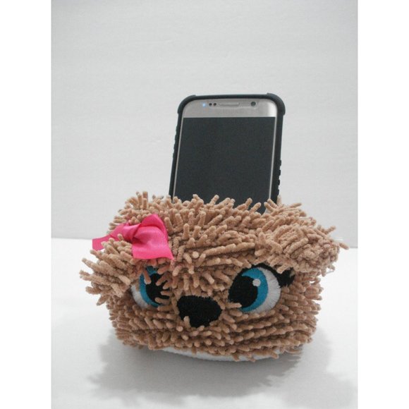 Shaggy Puppy Cell Phone Holder One Size New - Picture 6 of 12